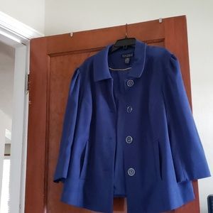 Blue swing jacket